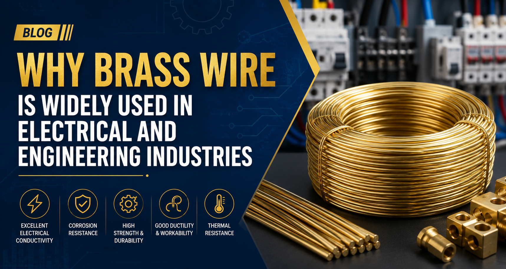 Why Brass Wire Is Widely Used in Electrical and Engineering Industries